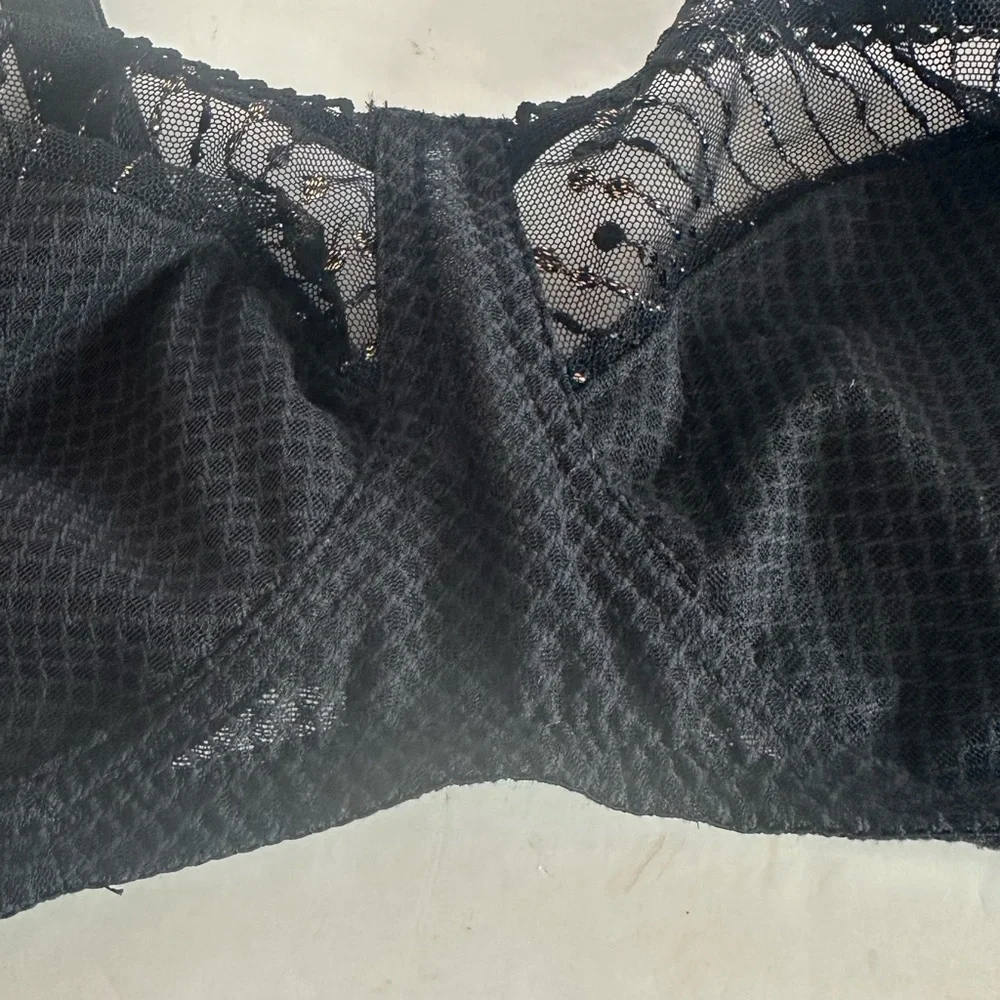 Chantelle Black Sheer Underwire Bra - Picture 4 of 11